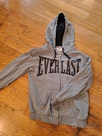 Felpa Everlast con Zip e Cappuccio  Taglia 9/10 A