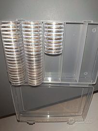 51 Monete da 500 lire Argento