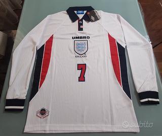 maglia calcio Inghilterra mondiali francia 98