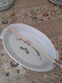 Spaghettiera vintage in ceramica