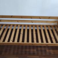 Letto 80X200 in legno a doghe