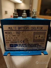 Sure Power 702 Isolatore Batterie 70A Camper