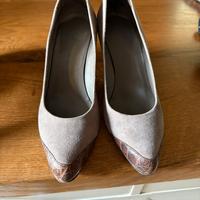 Decolte camoscio color visone  Jil Sander n. 37