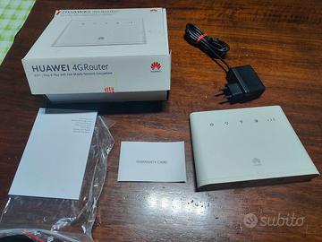 ROUTER HUAWEI CON SIM+ANTENNA AMPLIFICATRICE