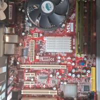CPU Intel Core2 6300 1,86Ghz + MSI P965 Neo