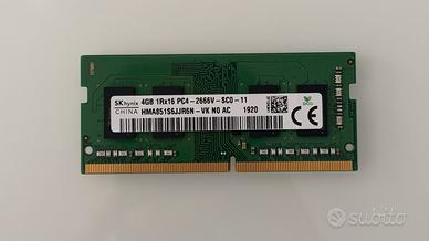 RAM SK hynix 4GB DDR4 2666 SODIMM