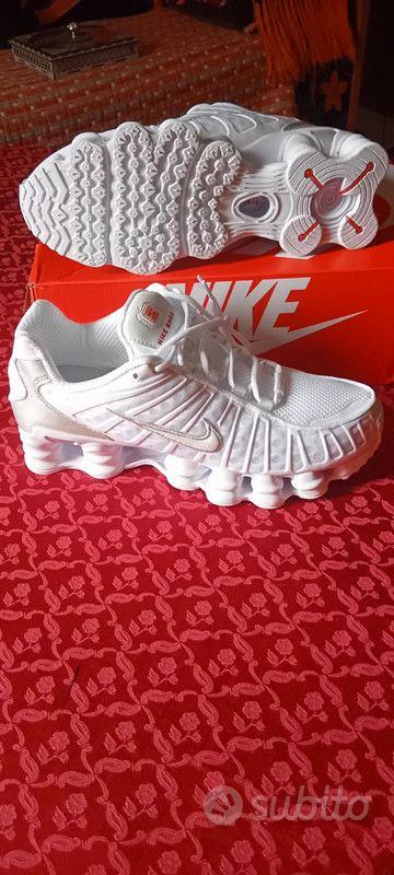 Shox nike bianche online