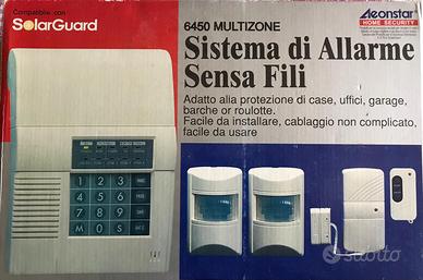 Allarme wireless senza fili casa/camper