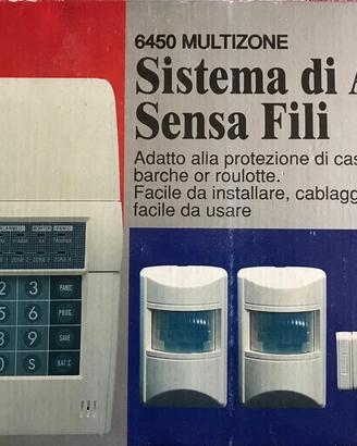 Allarme wireless senza fili casa/camper