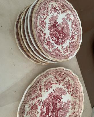 Servizio piatti per dolce