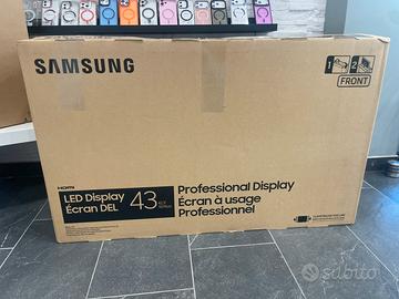 Monitor Samsung professionale da 43 pollici