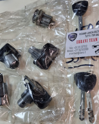 Kit serrature lancia delta integrale evo 1