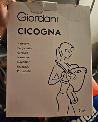 Marsupio Giordani Cicogna 0m+