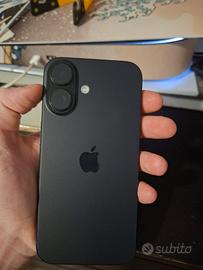 Iphone 16 (128GB) colore nero / stato batteria 93%