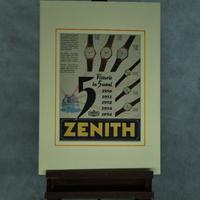 Stampa Pubblicitaria Zenith '55
