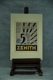 Stampa Pubblicitaria Zenith '55
