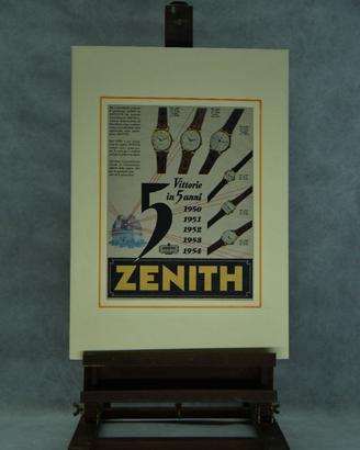 Stampa Pubblicitaria Zenith '55