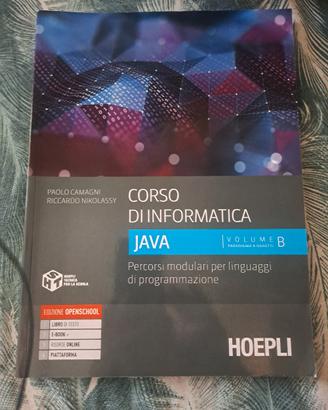  Corso di informatica Java volume B