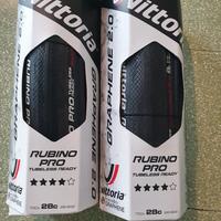 Coppia di copertoni vittoria rubino pro tubless re