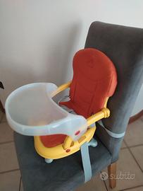 Seggiolino pappa alzatina da tavolo portatile 