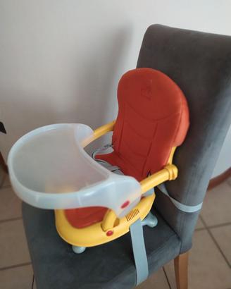 Seggiolino pappa alzatina da tavolo portatile 