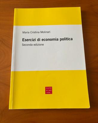 Esercizi di economia politica