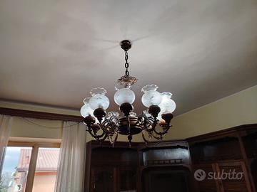 lampadaario  per arredamento rustico