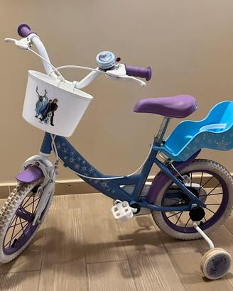 Bici con rotelle