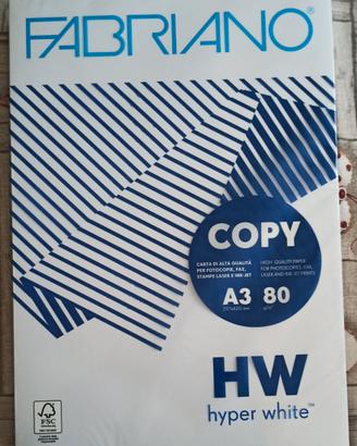 Carta formato A3 risma da 500 fogli