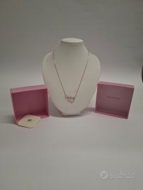 swarovski 5518865 Collana infinito e cuore ZYQ FI