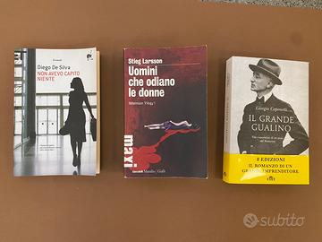 Set 3 libri di generi diversi