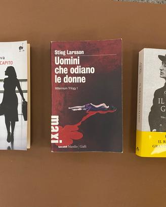 Set 3 libri di generi diversi