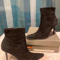 Stivaletti Cinti in pelle scamosciata neri tg.40