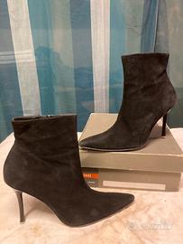 Stivaletti Cinti in pelle scamosciata neri tg.40