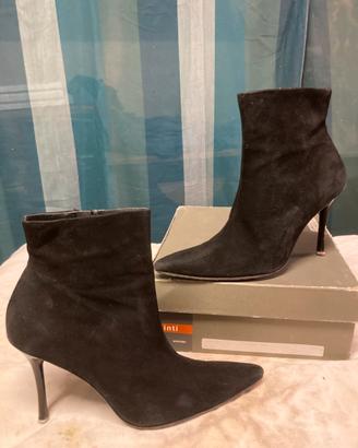 Stivaletti Cinti in pelle scamosciata neri tg.40