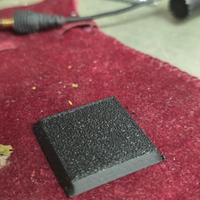 100 Basette 25mm x 25 mm warhammer