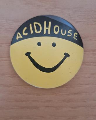 Villa vintage "Acid House" smile 1988 originale 