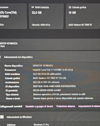 Pc fisso gaming medio fascia alta
