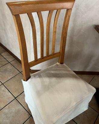60 sedie in legno
