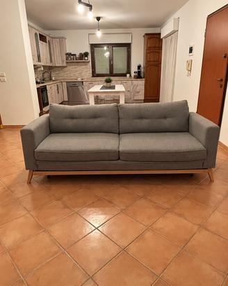 Divano 3/4 posti Maisons du Monde letto estraibile