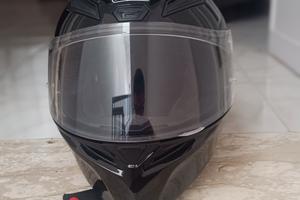 Casco AGV integrale nero lucido - mai usato 