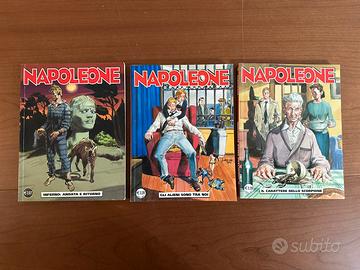 Napoleone fumetto Bonelli numeri 29, 34, 35