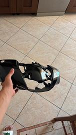 carena faro honda sh 125/150 nero lucido 2020/25