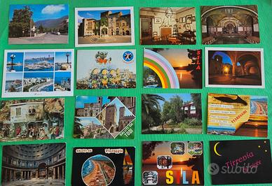 Lotto 120 Cartoline Vintage non scritte anni 70/80