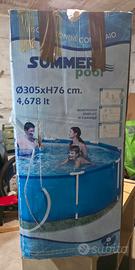 Piscina Tonda da giardino 