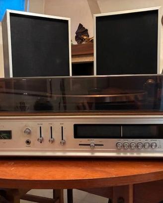STEREO COMPATTO CON GIRADISCHI/RADIO/CASSETTE