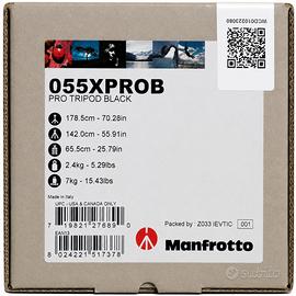 Cavalletto Manfrotto 055XPROB NUOVO!