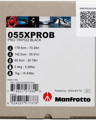 Cavalletto Manfrotto 055XPROB NUOVO!