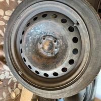 4 cerchi in ferro r16 fiat lancia alfa romeo