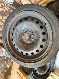 4 cerchi in ferro r16 fiat lancia alfa romeo